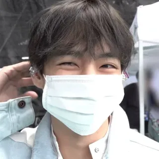 🐯 367bc3d0 人物, 面具, 韩流, 偶像, 韩国 telegram sticker