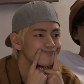 🐯 84df06dd 可爱, 脸, kpop, 歌手, 偶像, 开朗 telegram sticker