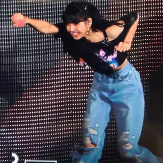 🐈 a1ba8ac0 Lisa Lisa, Blackpink, K-Pop, music, singer, performer, celebrity telegram sticker