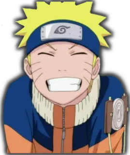 😊 4ade1e91 Naruto Anime, Manga, Personnage, Naruto Uzumaki, souriant telegram sticker