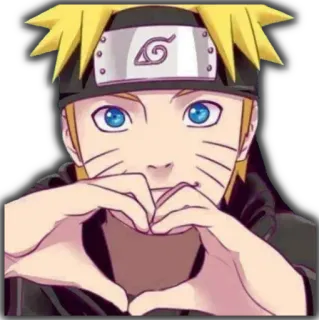 🥰 6e90c32c Naruto Anime, Manga, Naruto, Ninja, Coeur, Dessin animé telegram sticker