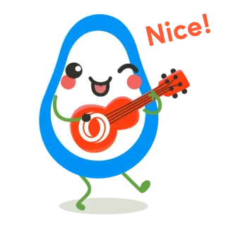 Oasis Mascot telegram stickers