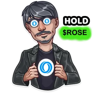 Oasis Network telegram stickers