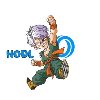 🦾 882bde12 HODL hodl, 加密货币, 龙珠Z, 卡通, 儿童, 投资, 钱 telegram sticker