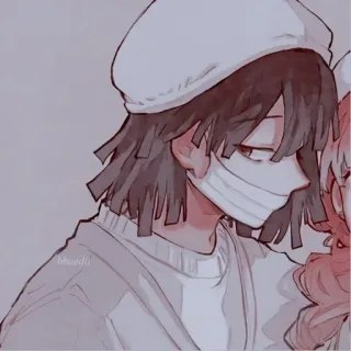 🐍 f81e85ce アニメ, 漫画, カップル, おそろい, アイコン whatsapp sticker