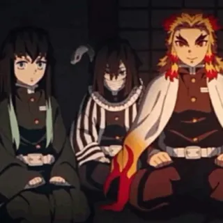 𖥨愛⋆ obanai iguro ⋆ | @KA_anime_sticker whatsapp stickers