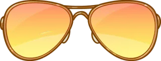 🕶 6162ae8e sunglasses, aviator, fashion, accessory telegram sticker