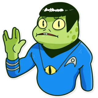 🖖 8d615d76 Star Trek Star Trek, hoạt hình, người ngoài hành tinh, khoa học viễn tưởng, không gian, chương trình TV telegram sticker