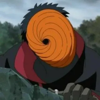 ✨ 2a15e1bb Tobi Naruto tobi, naruto, anime, manga, uomo mascherato, akatsuki, maschera a spirale telegram sticker