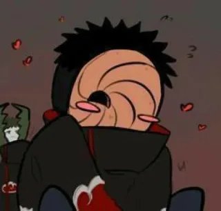 ✨ 8e5656a5 Tobi Naruto Anime, Naruto, Tobi, Maschera, Carino, Chibi telegram sticker