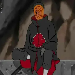 ✨ 9f871103 Tobi Naruto Tobi, Naruto, Anime, Manga, Personaggio, Akatsuki telegram sticker
