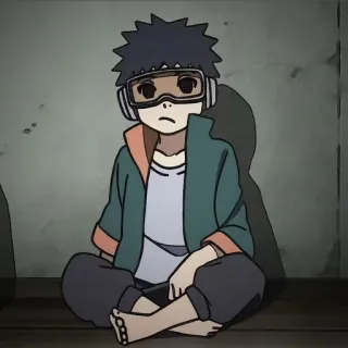 🌟 96b50890 Obito Uchiha Naruto Anime, Naruto, Obito, Uchiha, Manga, Dibujo animado whatsapp sticker