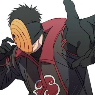 Обито ахха whatsapp stickers