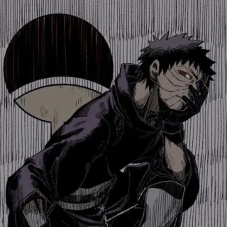 👻 91796e82 Obito Uchiha Naruto Anime, Manga, Naruto, Obito Uchiha, Klan Uchiha telegram sticker