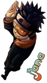 👋 07b8592d Obito Naruto anime, naruto, obito, manga, ninja telegram sticker