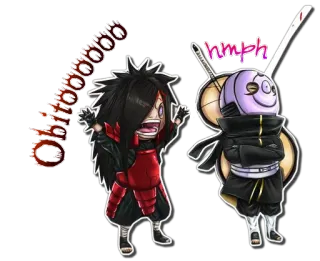 OBITO UCHIHA [รקร] telegram stickers