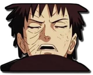 😩 e6768a2a Obito Naruto anime, naruto, obito, sticker telegram sticker