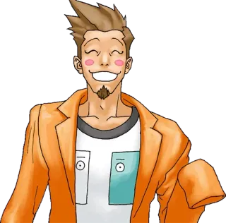 ACE ATTORNEY telegram stickers