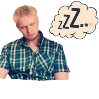 😴 0fddba59 ZZZ... 睡觉, 困, zzz, 男人, 午睡 telegram sticker