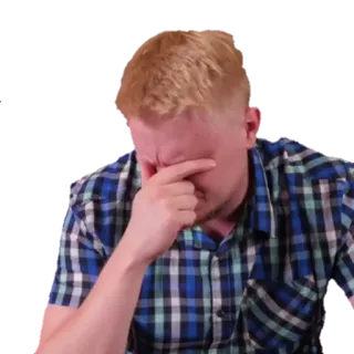 🤦‍♂ 3ee55106 哭, 难过, 沮丧, 男人, 捂脸, 压力大, 情绪化 telegram sticker