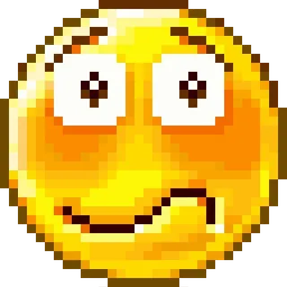 😕 1aeb657c Emoji, Cara, Expresión, Amarillo, Sticker telegram sticker