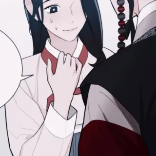 🎐 721834bd 韩语, 漫画, 韩服, 传统服装, 情侣, 亚洲, 艺术 telegram sticker