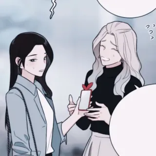 🩺 b529d5d5 女人, 礼物, 关系, 动漫, 可爱, 女性, 肖像 telegram sticker