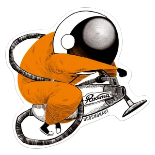 🚁 1b3ba5ae Ракета ракета, астронавт, космос, космонавт, ретро, советский whatsapp sticker