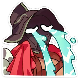 😭 e0a74786 울음, 눈물, 슬픔, 검투사, 헬멧, 화남, 슬픔 telegram sticker