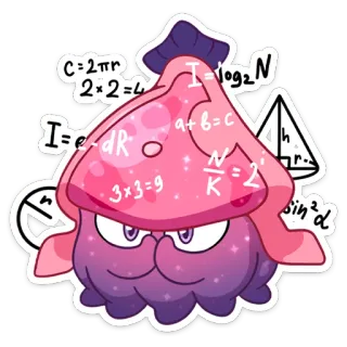 🤯 ec58d643 C=2πη
x2=4
a+b=c
N
3x3=9
K
Sind 数学, 方程式, 几何, 科学, 蘑菇 telegram sticker