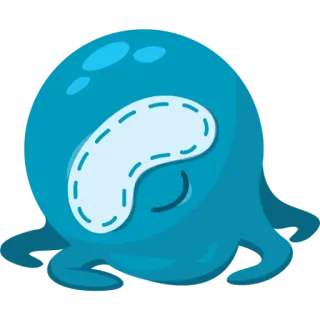 😲 4577a382 blob, cartoon, character, cute, sticker telegram sticker