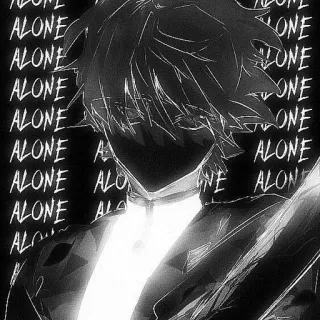 💔 f0571675 ALONE
ONE
ALONE
LONE
ALONE
ONE
ALONEONE
ALONE A
ALONE
ALONE ALO
WE ALON
ALONE AL
ALA anime, manga, solo, soledad, triste, emo, personaje, blanco y negro whatsapp sticker