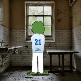 ⚽️ fa53cc3d Pepe the Frog 21
HI-5 WEB Pepe the Frog, meme, internet culture, frog, cartoon, character telegram sticker