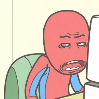 😵 021c86ab Spider-Man spider-man, meme, divertente, cartone animato, fumetto, supereroe whatsapp sticker