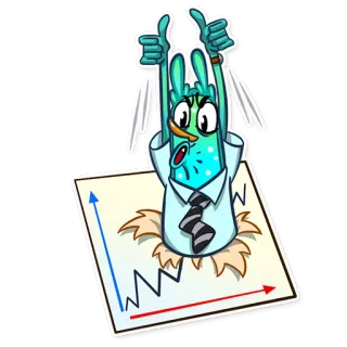Office Plankton telegram stickers