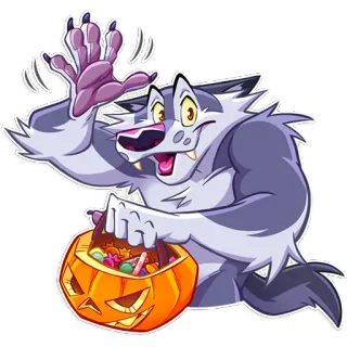 Werewolf telegram stickers