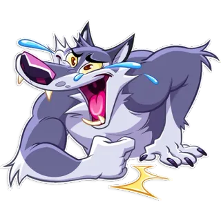 Werewolf telegram stickers