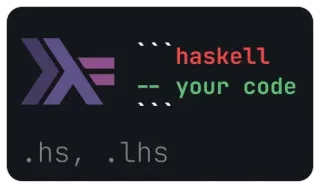 ⌨️ ebc9c25c haskell
your code
.hs, .lhs 编程, 计算机科学, Haskell, 代码, 开发者, 技术, 软件 telegram sticker