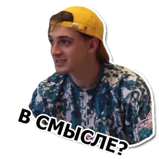 🤔 84366b65 В СМЫСЛЕ? 남자, 질문, 표정, 사람, 스티커 whatsapp sticker