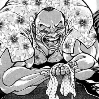 Ogre BAki telegram stickers