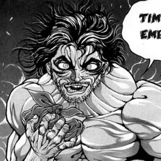 Ogre BAki telegram stickers