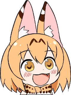 Ohayo face~~~ @Denki telegram stickers