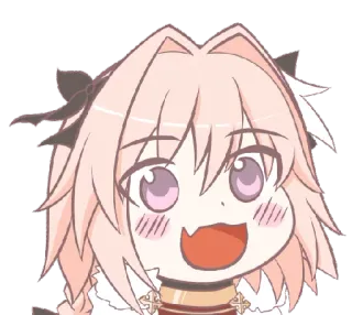 Ohayo face~~~ @Denki telegram stickers