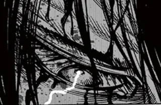 ⚫️ 4406a5ed Horror, Gore, Manga, Anime, Niepokojące, Mroczne, Krwawe telegram sticker