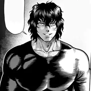 ⚫️ 67c5f3ac Manga, Anime, Postać, Ilustracja, Rysunek, Uśmiech telegram sticker