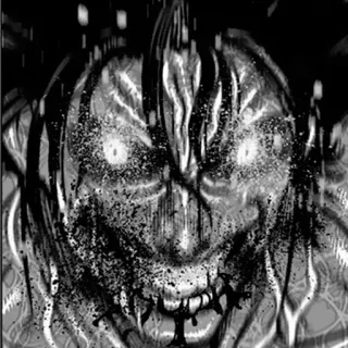 ⚫️ dca54805 horror, straszny, potwór, mroczny, fantasy, ciemny, zły telegram sticker