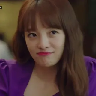 😏 ad1d2a9a 女人, 肖像, 韩国, 女演员, 女孩, 人物, 黑发 telegram sticker