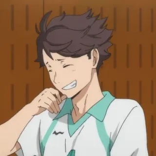 💗 501df932 Tooru Oikawa Haikyuu!! Аниме, Haikyuu, Ойкава, Тоору Ойкава, Персонаж whatsapp sticker