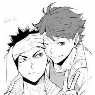 ☺️ d6435d61 Аниме, Персонажи, Дружба, Мультфильм, Портрет whatsapp sticker