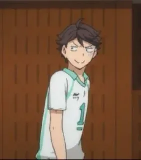 😓 db012a60 Tooru Oikawa Haikyuu!! Аниме, Haikyuu, Ойкава, Тоору Ойкава, Связующий, Волейбол, Персонаж whatsapp sticker